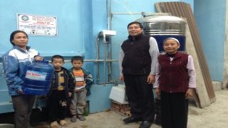 Khánh thành hệ thống máy lọc nước tinh khiết tại Phú Nghĩa (TT) và Hoàng Văn