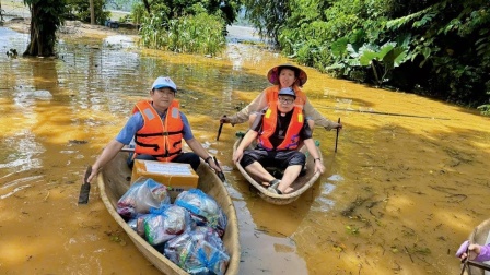 Caritas Hưng Hóa: Chia sẻ tình bác ái với các nạn nhân trong cơn bão số 3 - Yagi