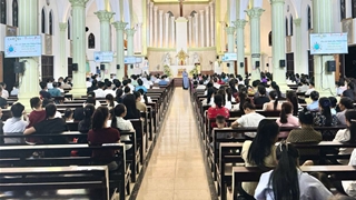 Chia sẻ Điều lệ Caritas Việt Nam và Thánh lễ tiếp nhận Tân hội viên Caritas tại Giáo xứ Mông Sơn