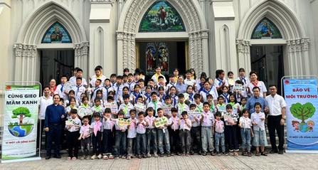 Truyền thông về Bảo vệ môi trường tại giáo xứ Cát Ngòi